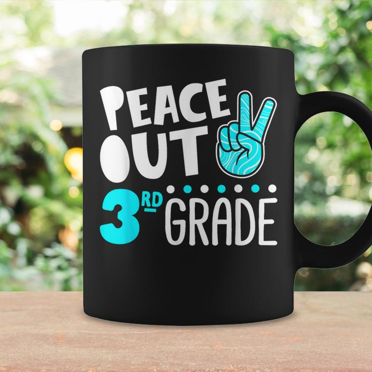 Peace Out 3Rd Grade Graduation Last Day School 2021 Funny Coffee Mug Gifts ideas