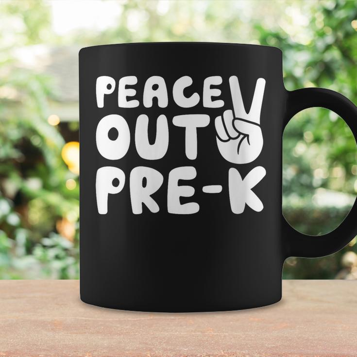 Peace Out Prek Class Of 2023 Graduation Coffee Mug Gifts ideas