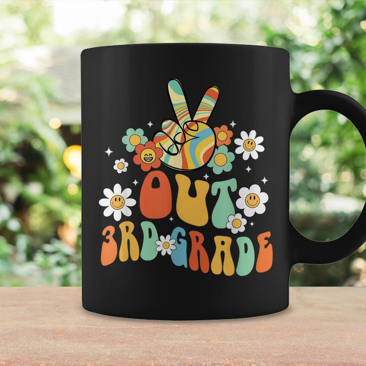Peace Out Third Grade Groovy Student Graduation Gifts Coffee Mug Gifts ideas
