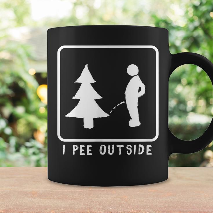 I Pee Outside Sarcastic Camping For Campers Coffee Mug Gifts ideas