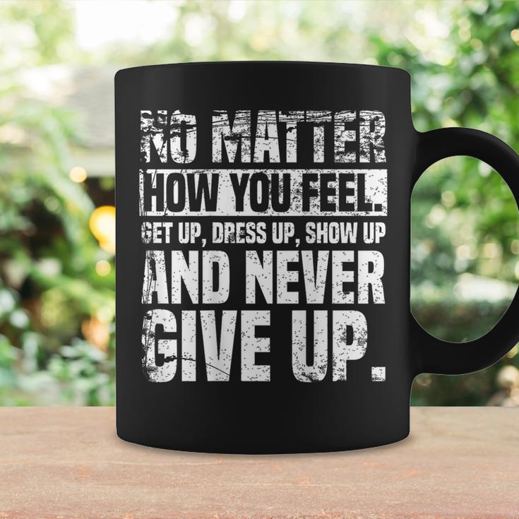 Perseverance Motivational Quote Inspiration On Back Coffee Mug Gifts ideas