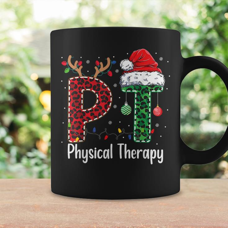 Physical Therapy Christmas Santa Hat Pt Therapist Xmas Coffee Mug Gifts ideas