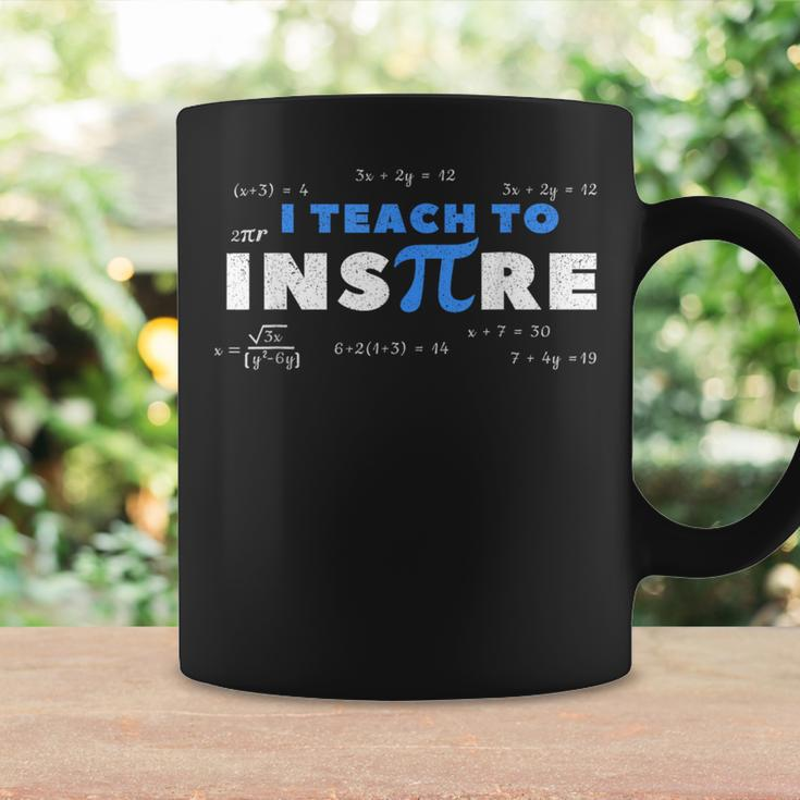 Pi Day Math Teacher I Teach To Inspire Pi 314 Coffee Mug Gifts ideas