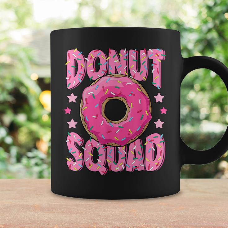 Pink Donut Squad Sprinkles Donut Lover Matching Donut Party Coffee Mug Gifts ideas