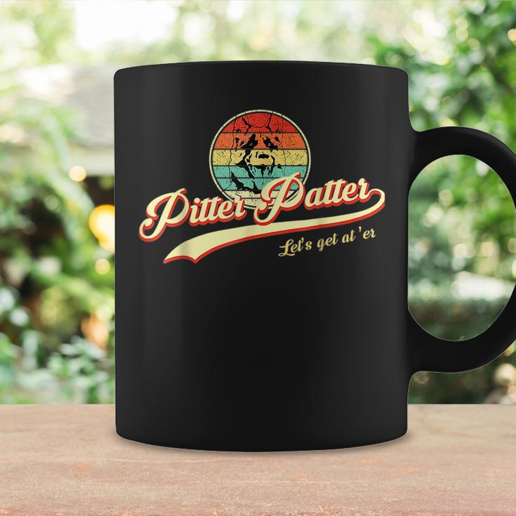 Pitter Funny Patter Lets Get At Er Retro Coffee Mug Gifts ideas