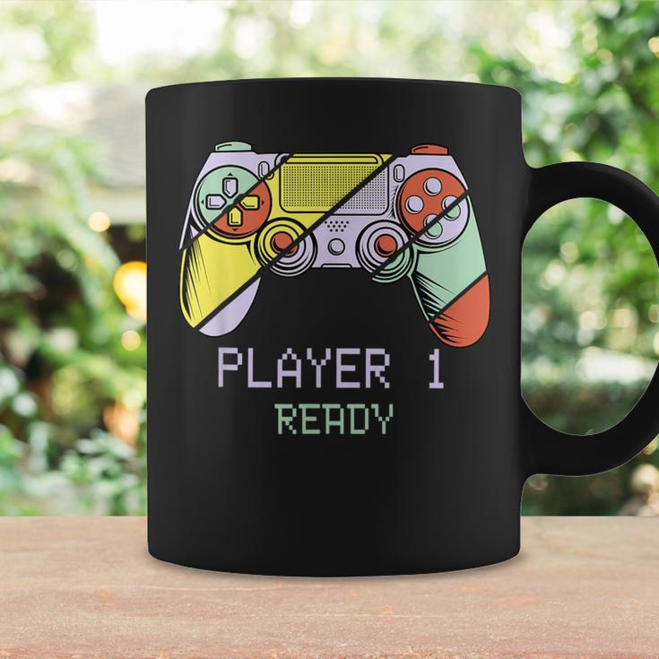 Player 1 Ready Future Dad & Mom Baby Announcement Cute Coffee Mug Gifts ideas