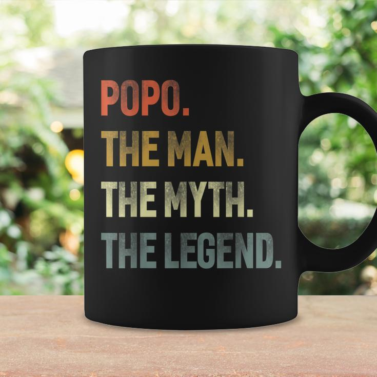 Popo The Man The Myth The Legend Grandpa Father Day Gift Coffee Mug Gifts ideas