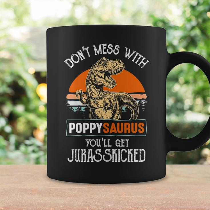 Poppy Grandpa Gift Dont Mess With Poppysaurus Coffee Mug Gifts ideas