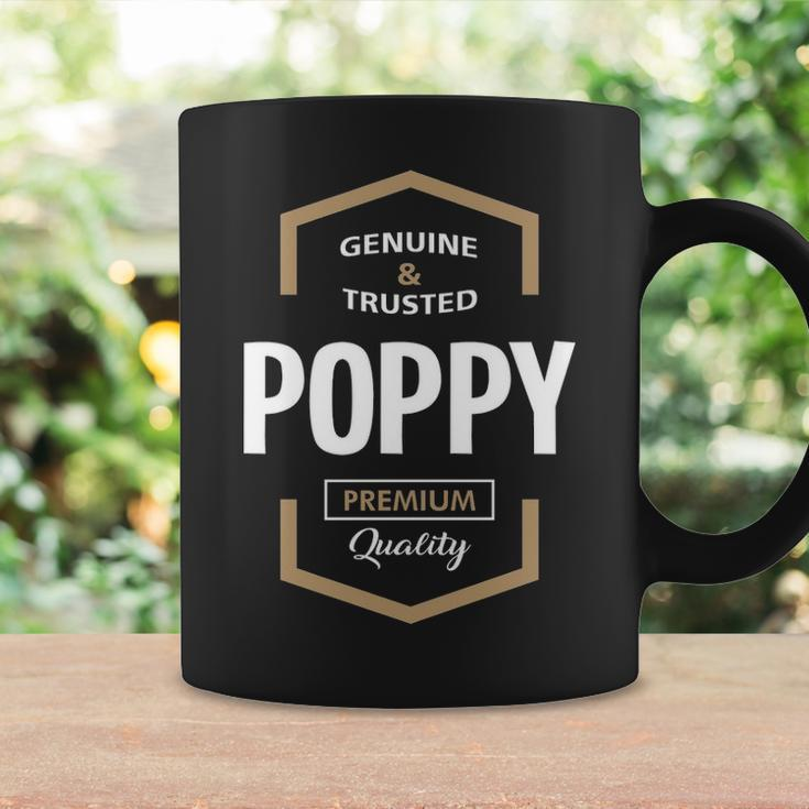Poppy Grandpa Gift Genuine Trusted Poppy Quality Coffee Mug Gifts ideas