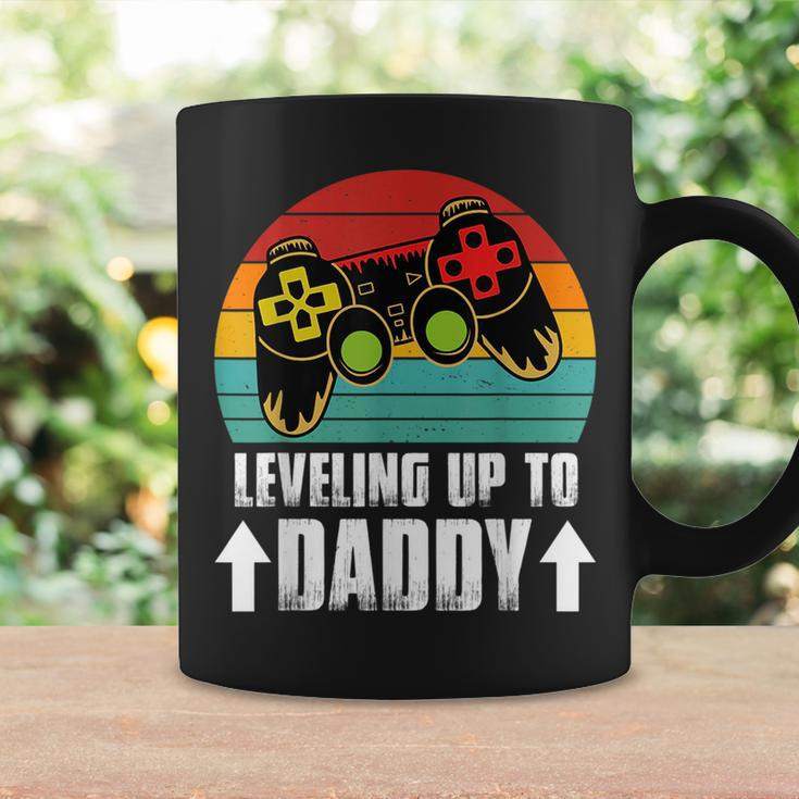 Pregnancy Announcement For Gamer Dad Leveling Up To Dad Coffee Mug Gifts ideas
