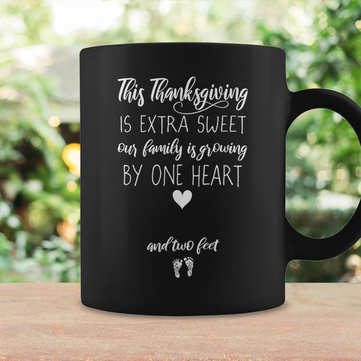 Pregnant Expecting Mom Thanksgiving Pregnancy Announcement Coffee Mug Gifts ideas