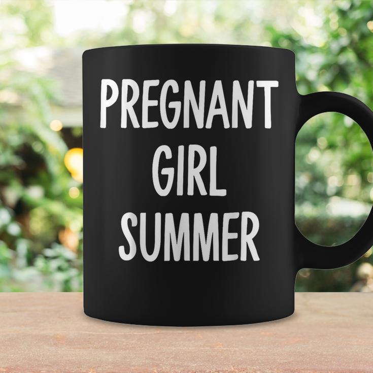 Pregnant Girl Summer Baby Announcement Gifts For New Mom Coffee Mug Gifts ideas