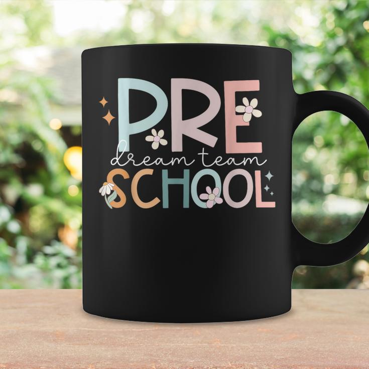 Preschool Dream Team Retro Back To School Teacher Student Coffee Mug Gifts ideas