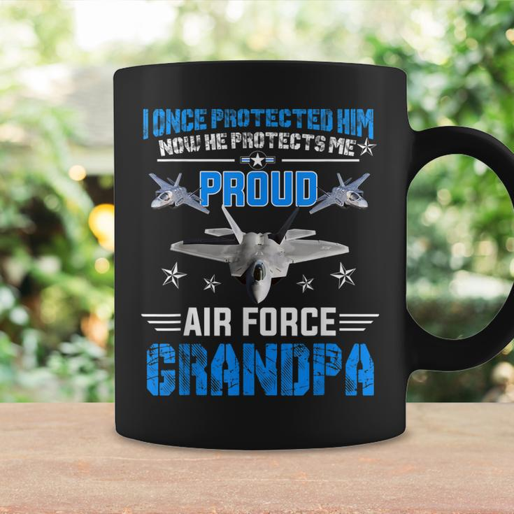 Pride Military Family Proud Grandpa Air Force Gift Gift For Mens Coffee Mug Gifts ideas
