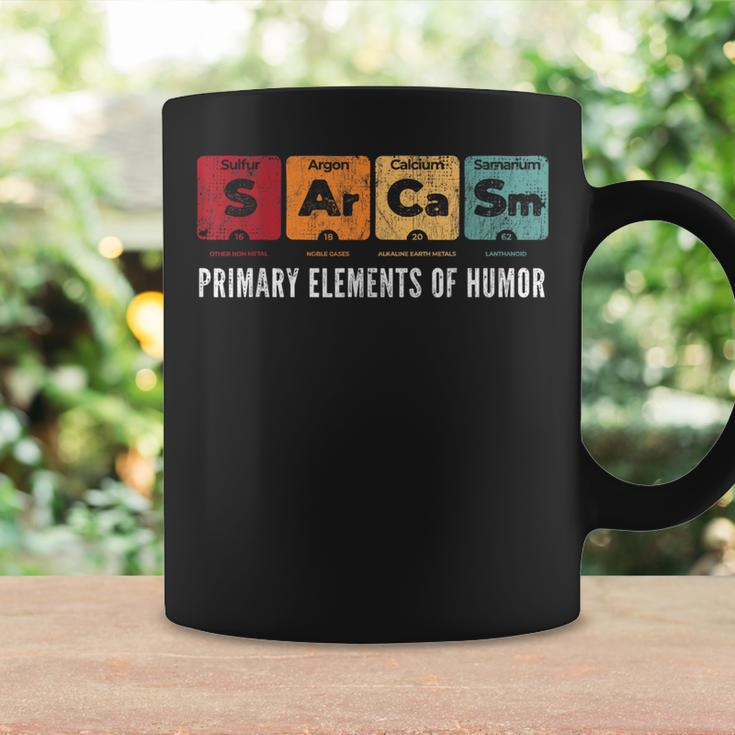Primary Elements Of Humor Science Sarcasm S Ar Ca Sm Funny Coffee Mug Gifts ideas