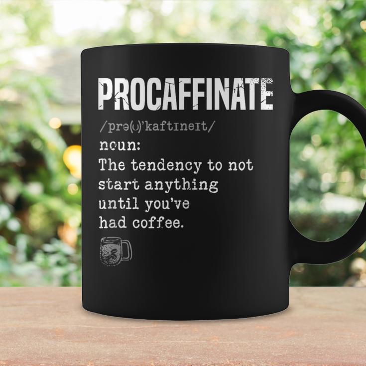 Procaffinate Caffeine Drinker Coffeeholic Latte Coffee Mug Gifts ideas