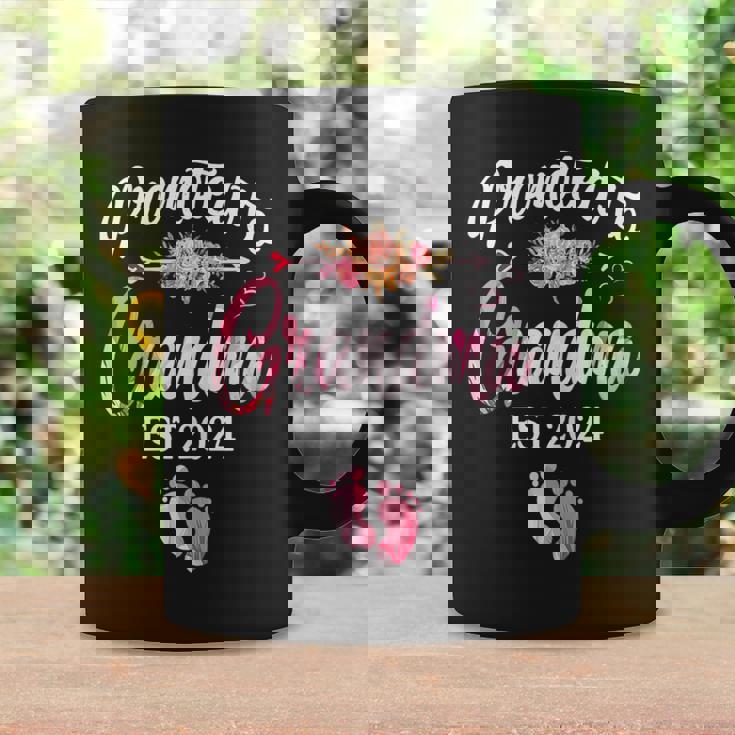 Promoted To Grandma 2024 First Time New Grandma Pregnancy Gift For Womens Coffee Mug Gifts ideas
