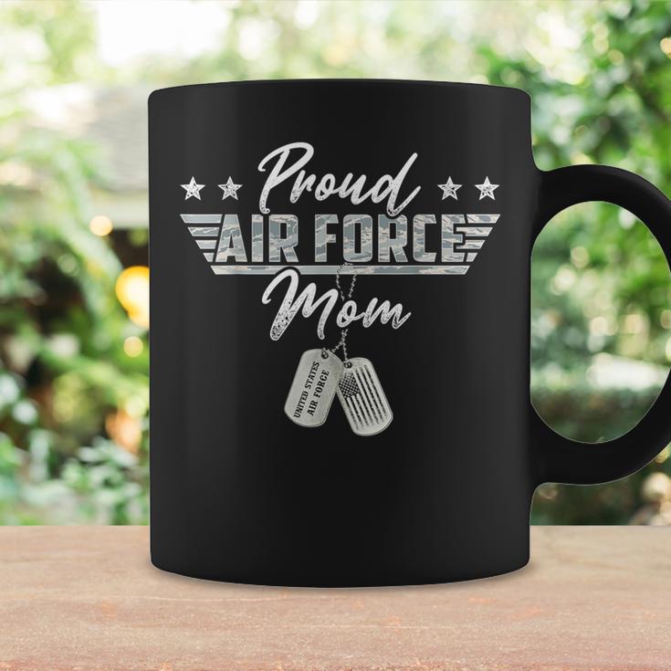 Proud Air Force Mom Usaf Graduation Family Outfits Coffee Mug - Seseable