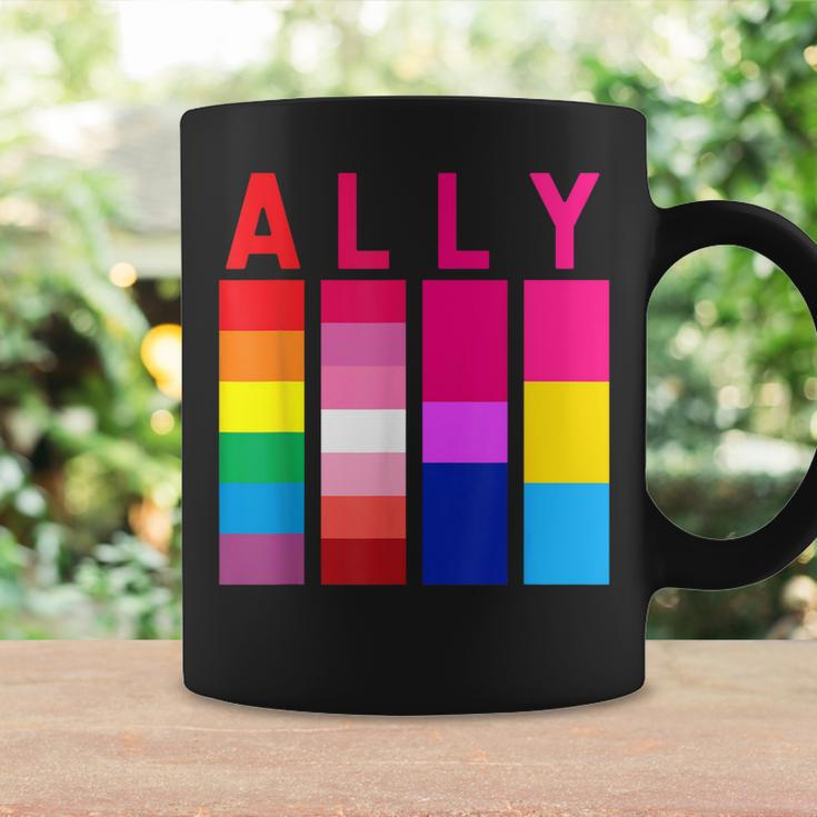 Proud Ally Pride Rainbow Lgbt Ally Coffee Mug Gifts ideas