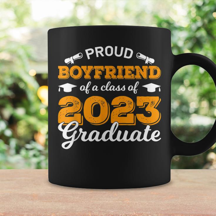 Proud Boyfriend Of A Class Of 2023 Graduate Idea Graduation Coffee Mug Gifts ideas