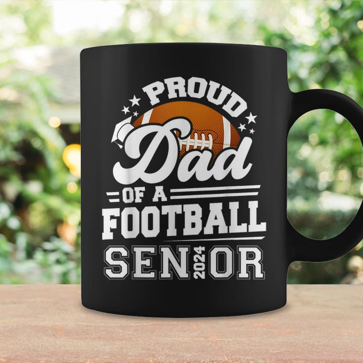 Proud Dad Of A Football Senior 2024 Graduate Graduation Coffee Mug Gifts ideas