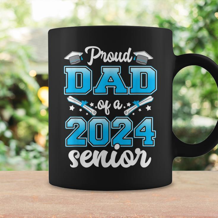 Proud Dad Of A Class Of 2024 Senior Heart Graduation Gift Coffee Mug Gifts ideas