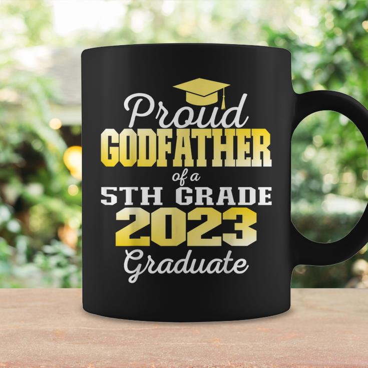 Proud Godfather Of 5Th Grade Graduate 2023 Family Graduation Coffee Mug Gifts ideas