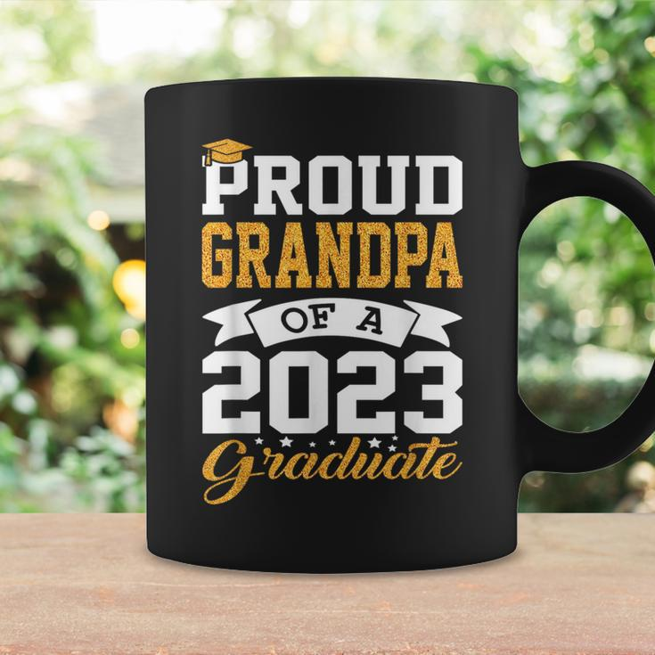 Proud Grandpa Class Of 2023 Senior Graduate Funny Graduation Coffee Mug Gifts ideas
