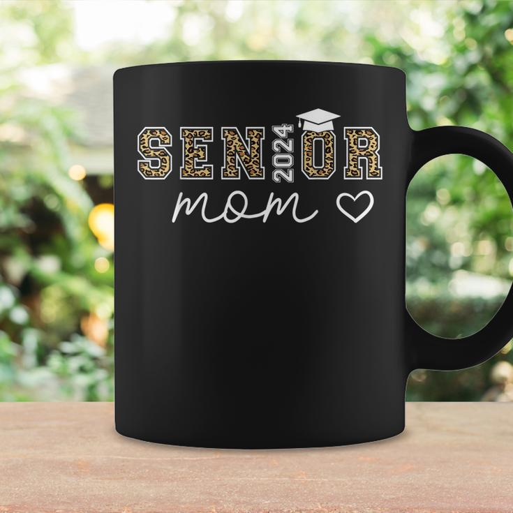 Proud Mom Class Of 2024 Senior Graduate Leopard Senior 24 Coffee Mug Gifts ideas