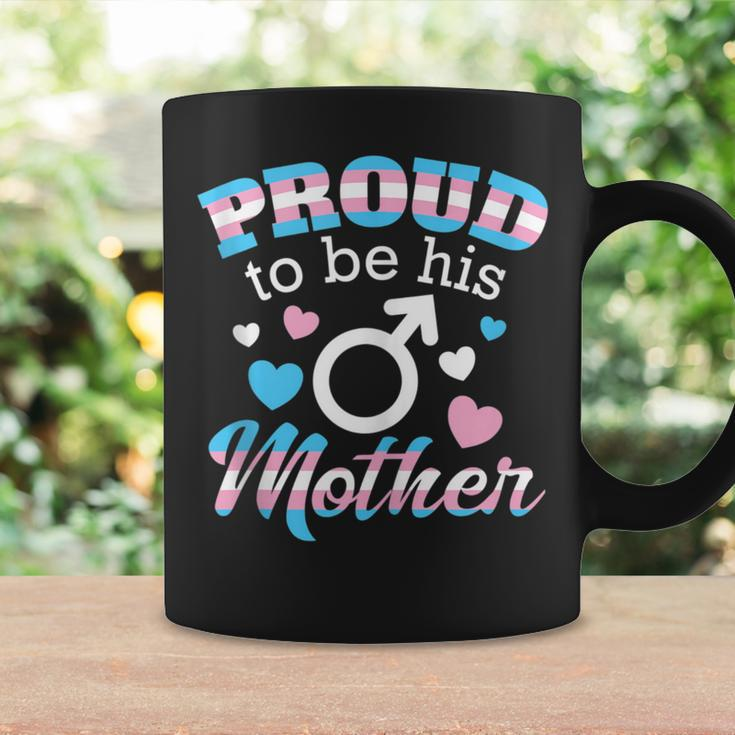 Proud Mom Transgender Son Trans Pride Flag Lgbtq Parent Ally Coffee Mug Gifts ideas