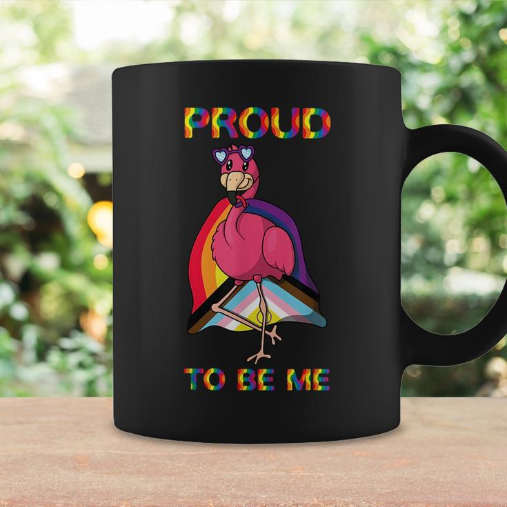 Proud To Be Me Queer Flamingo Gay Flamingo Lgbtqueer Coffee Mug Gifts ideas