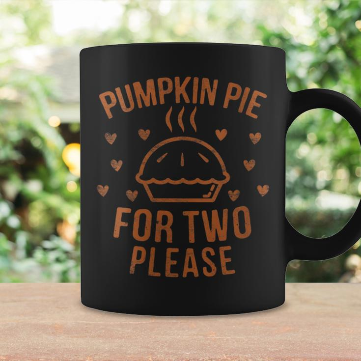 Pumpkin Pie For Two Please Pregnant Thanksgiving Pregnancy Coffee Mug Gifts ideas