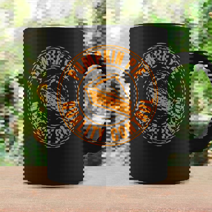 Pumpkin Pie Quality Control Fall Thanksgiving Halloween Fall Thanksgiving Coffee Mug Gifts ideas