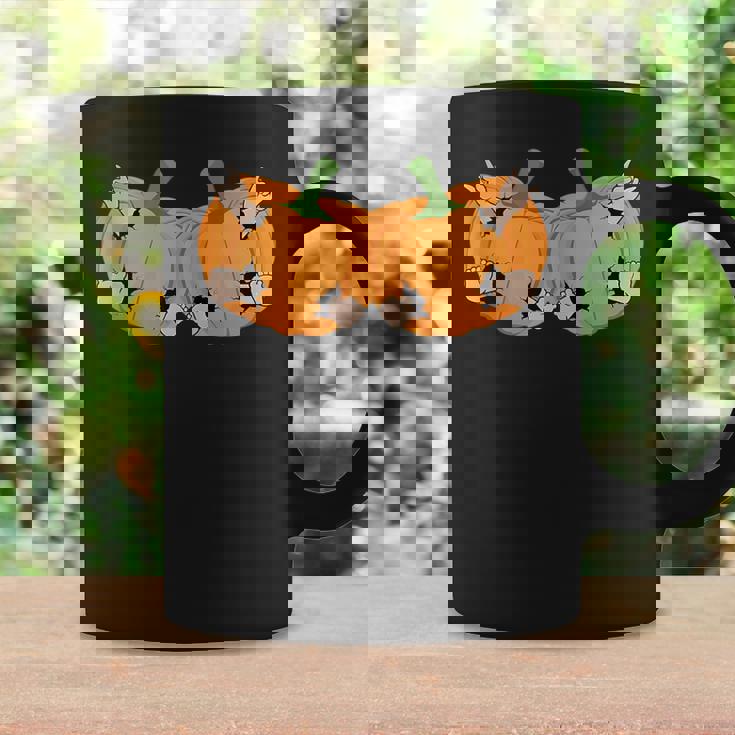 Pumpkin Twins Thanksgiving Twins Pregnancy Thanksgiving Coffee Mug Gifts ideas