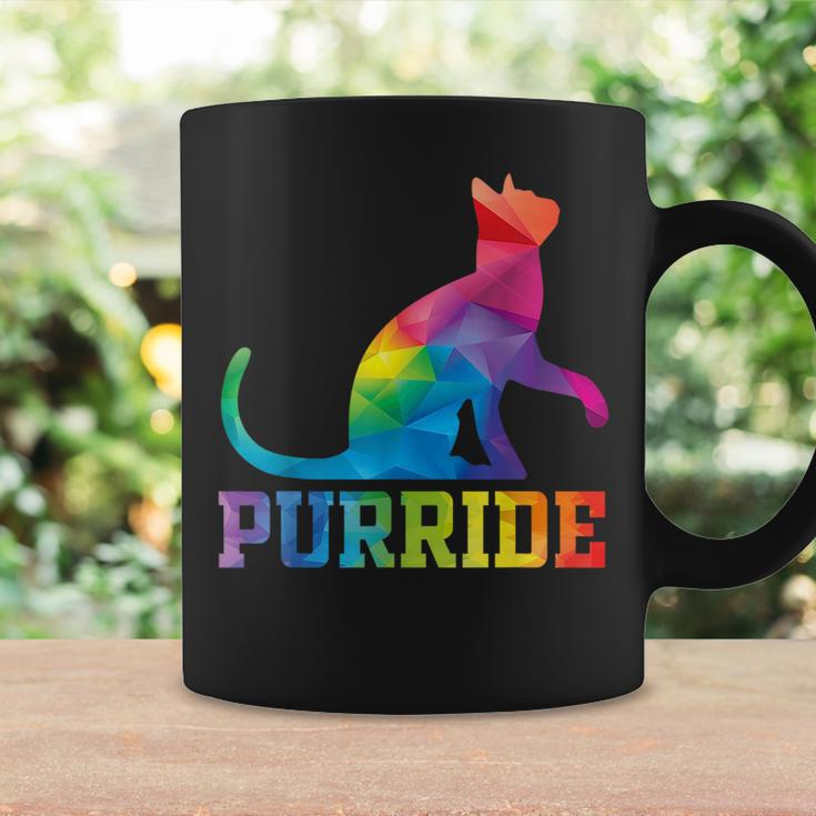 Purride Cat Gay Pride Lgbt Month 2023 Lgbt Love Cat Gift Coffee Mug Gifts ideas