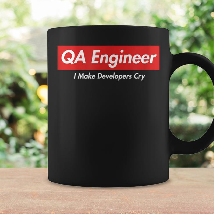 Qa Engineer I Make Developers Cry For Geeks Coffee Mug Gifts ideas