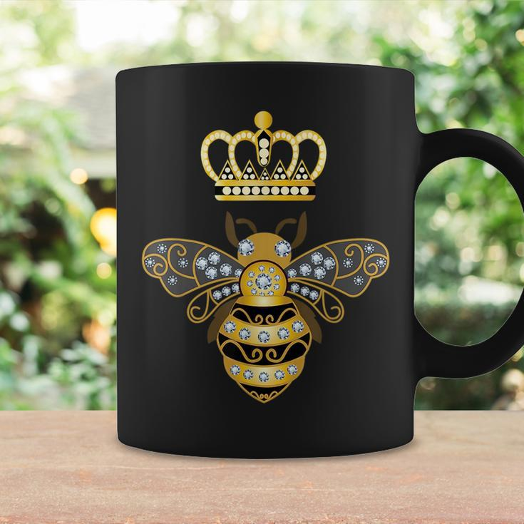 Queen Bee Crown Women Men Girls Honey Hive Beekeeping Bee Coffee Mug Gifts ideas