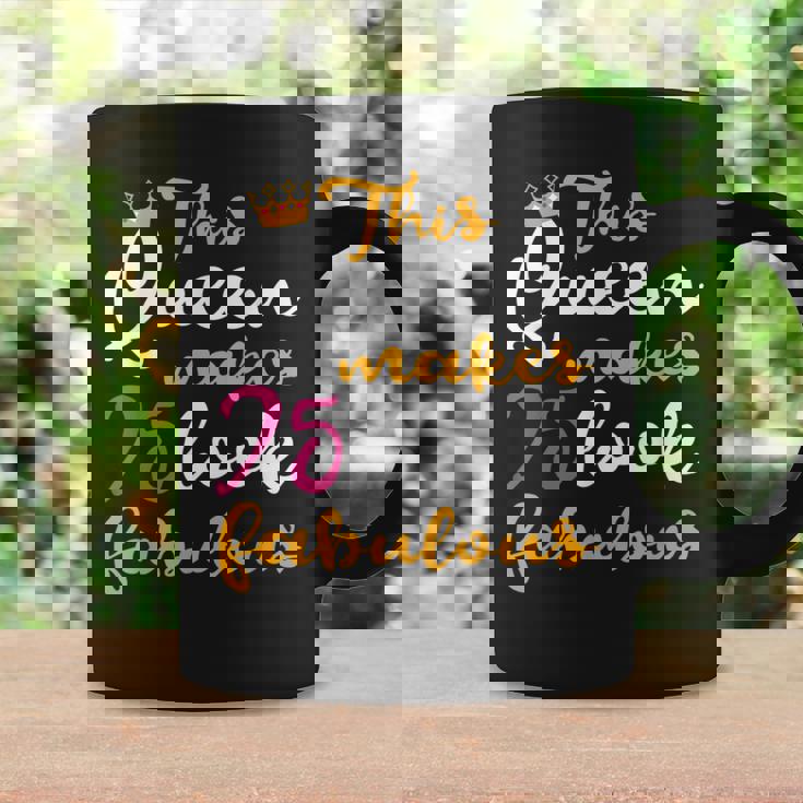 This Queen Makes 75 Look Fabulous 75Th Birthday Coffee Mug Gifts ideas