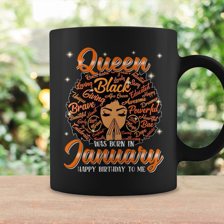 Queen Was Born In January Black History Birthday Junenth Coffee Mug Gifts ideas