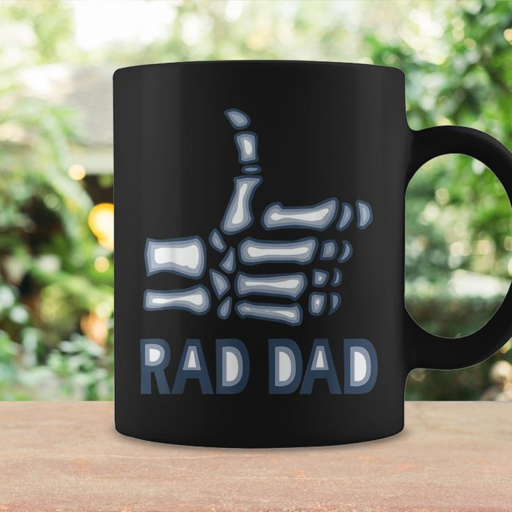 Rad Dad Skeleton Radiology Tech Funny Xray Fathers Day Gift For Mens Coffee Mug Gifts ideas