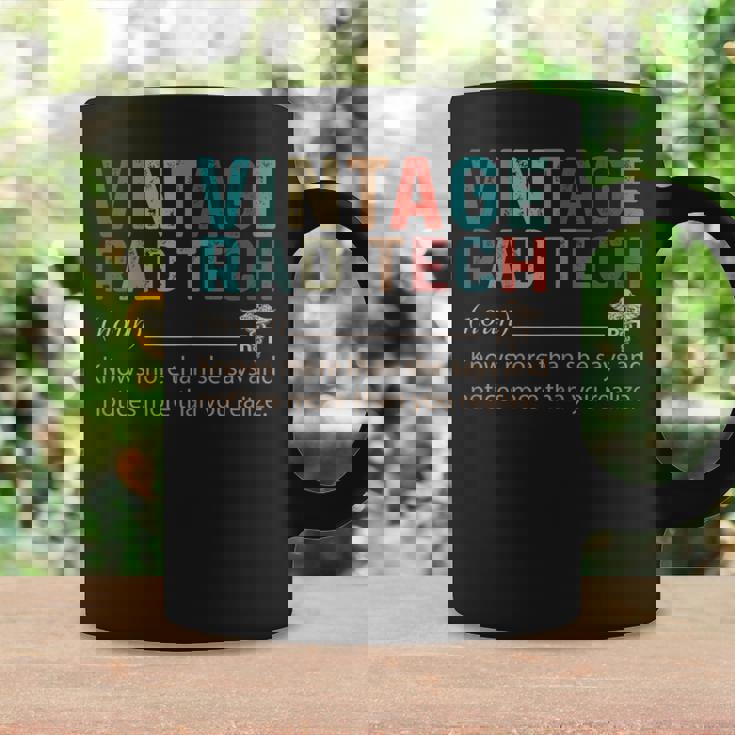 Rad Tech Noun Vintage Retro Style 60S 70S 80S Coffee Mug Gifts ideas