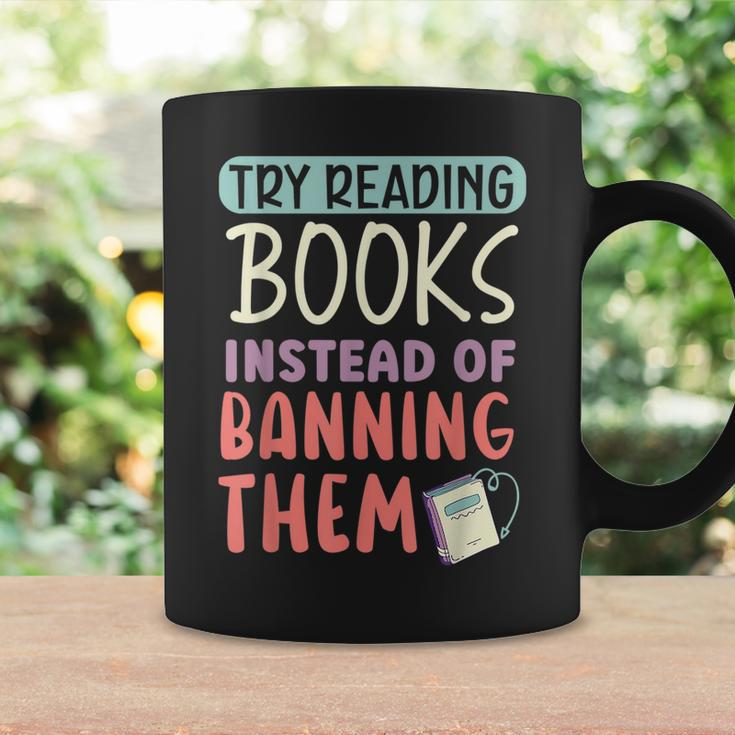 Read Banned Books Bookworm Book Lover Bibliophile Coffee Mug Gifts ideas