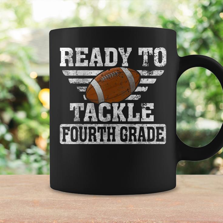 Ready To Tackle Fourth Grade Football First Day Of School Coffee Mug Gifts ideas