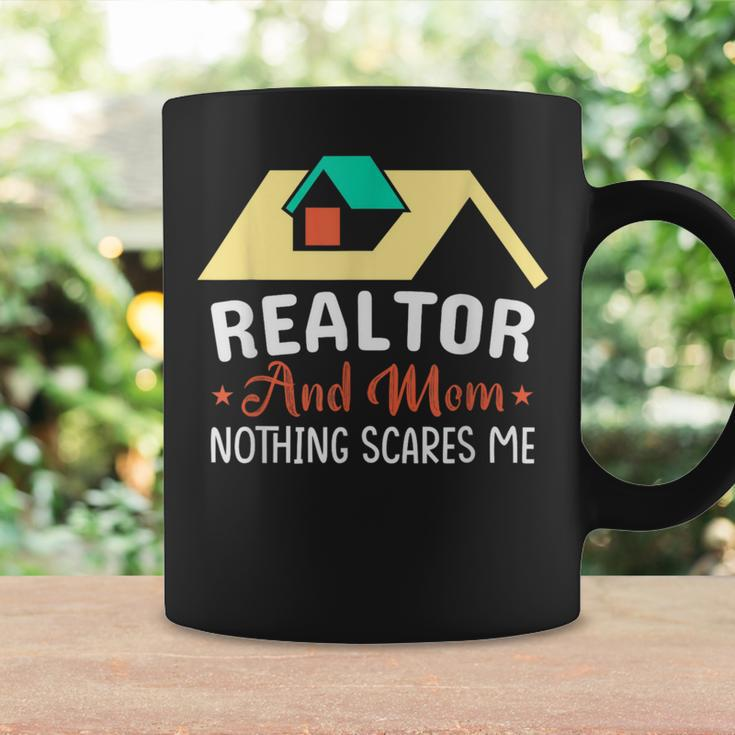 Realtor And Mom Nothing Scares Me Gifts For Mom Funny Gifts Coffee Mug Gifts ideas
