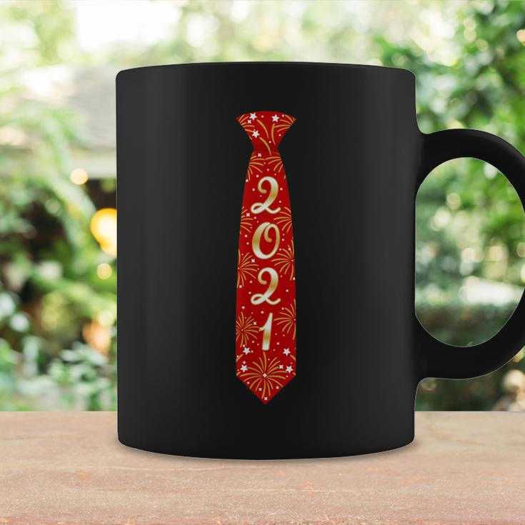 Red Bow Tie Happy New Year 2021 Party Supplies Decoration Coffee Mug Gifts ideas