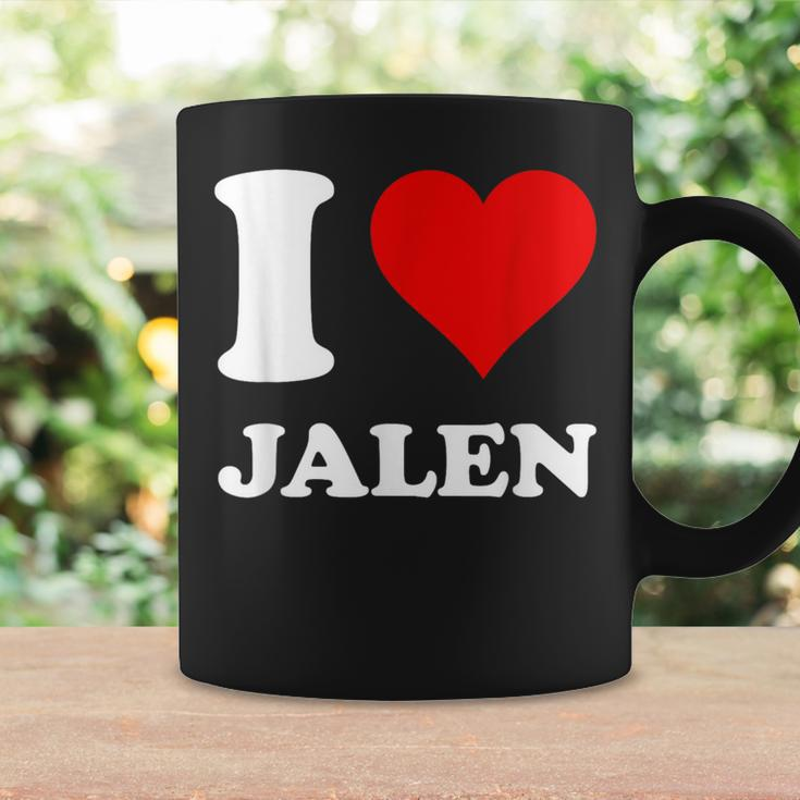 Red Heart I Love Jalen Coffee Mug Gifts ideas