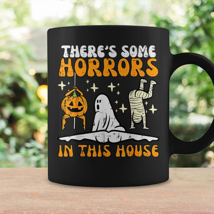 There's Some Horrors In This House Halloween Coffee Mug Gifts ideas