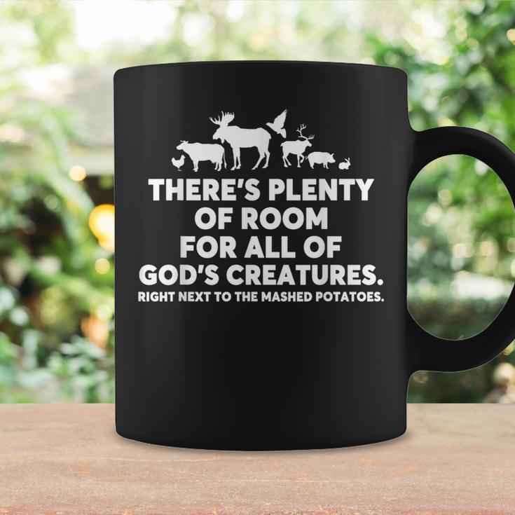 There's Plenty Of Room For All Of God's Creatures Quote Coffee Mug Gifts ideas