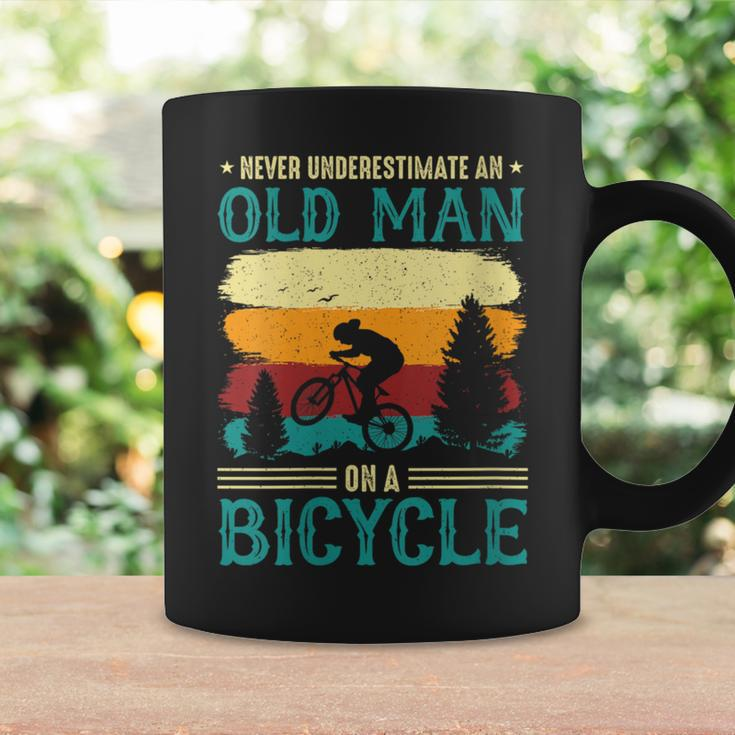 Retired Biker Never Underestimate An Old Man On A Bicycle Coffee Mug Gifts ideas