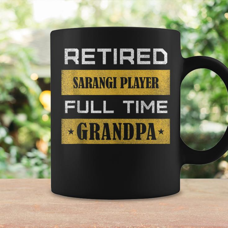 Retired Sarangi Player Full Time Grandpa Coffee Mug Gifts ideas